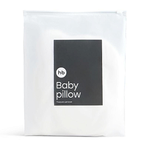 Подушка детская Happy Baby, белая